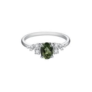 IDE BOTTEGA - Ring Grüner Saphir Diamant